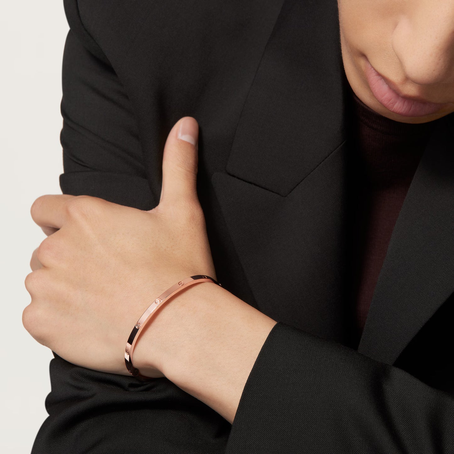 Screw-Motif Bangle