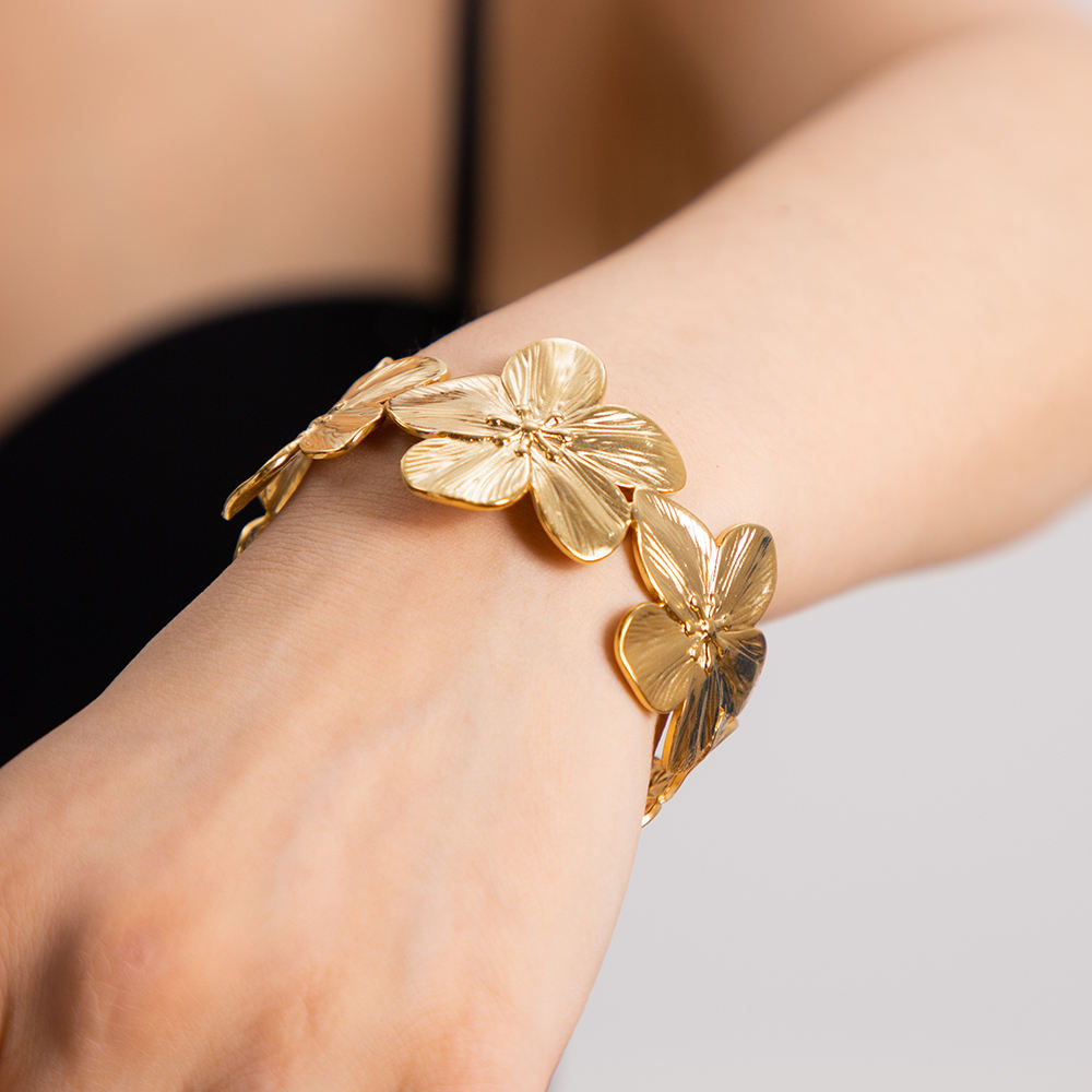 Floral Cluster Cuff