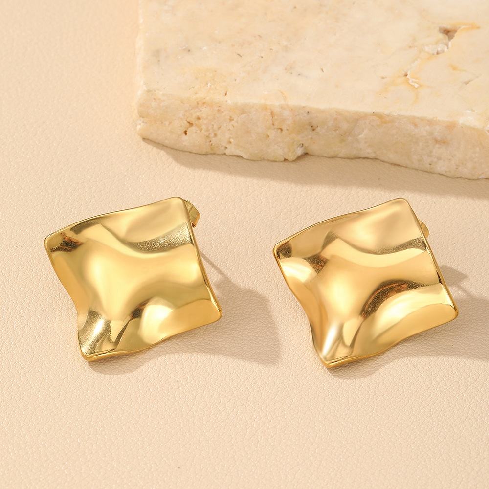 Abstract Kite Stud Earrings