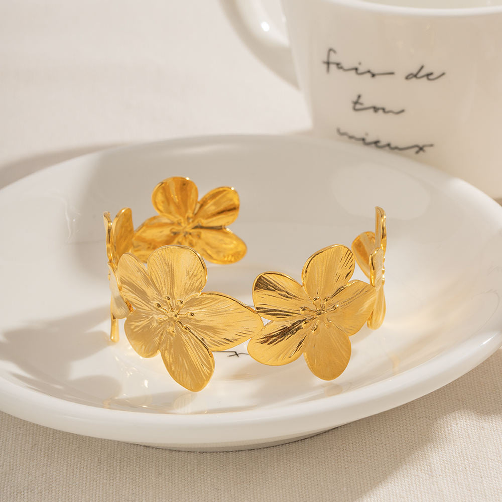 Floral Cluster Cuff