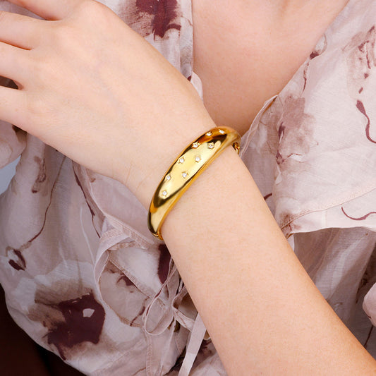 Scattered Sparkle Bangle