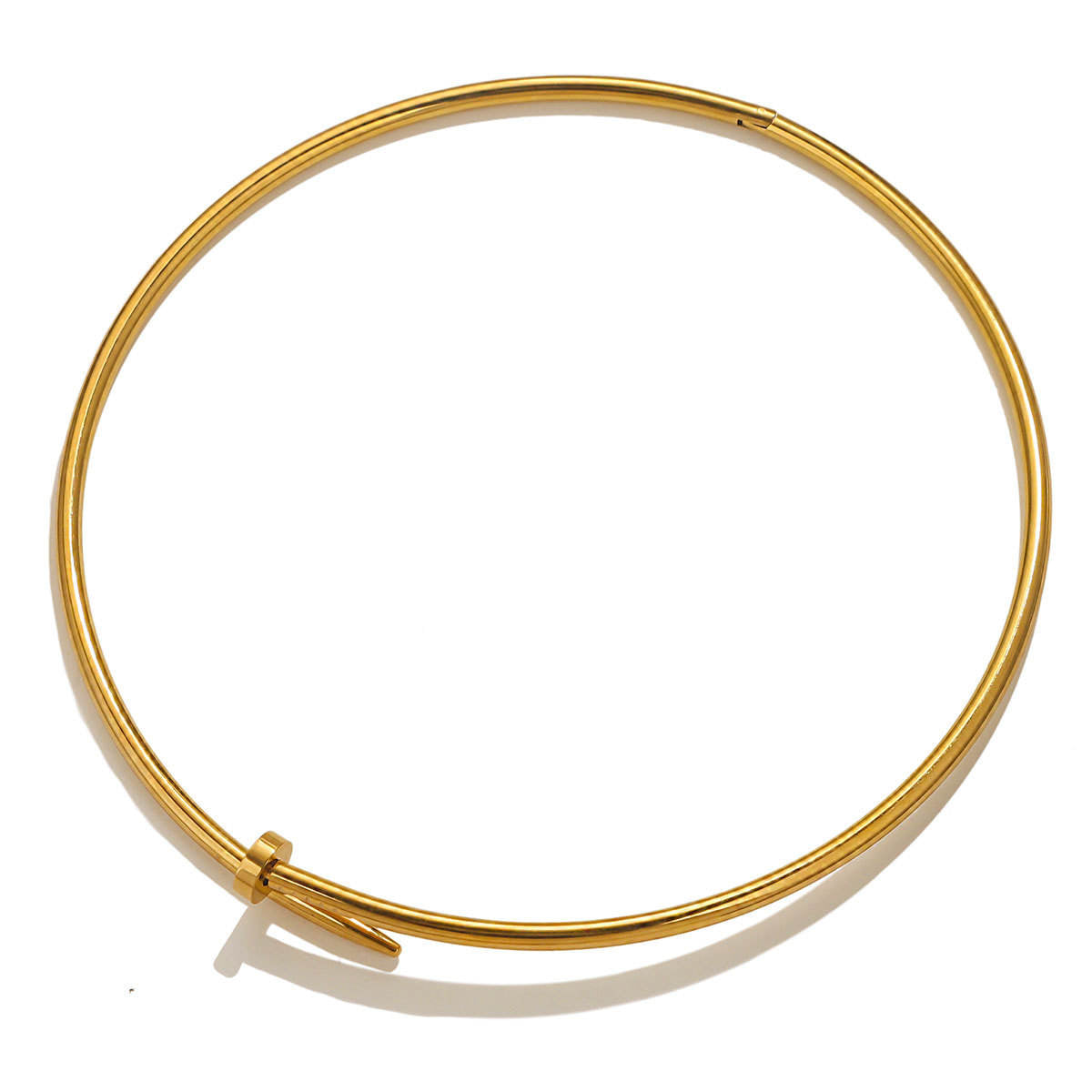 Golden Nail Choker