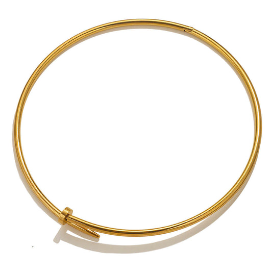 Golden Nail Choker