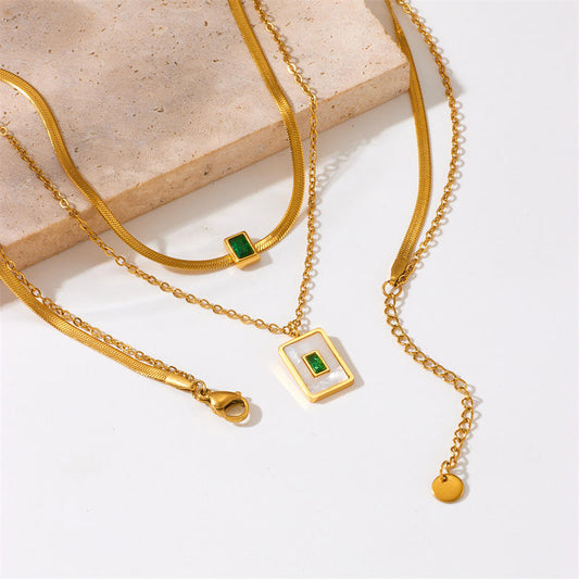 Modern Muse Double Layer Necklace