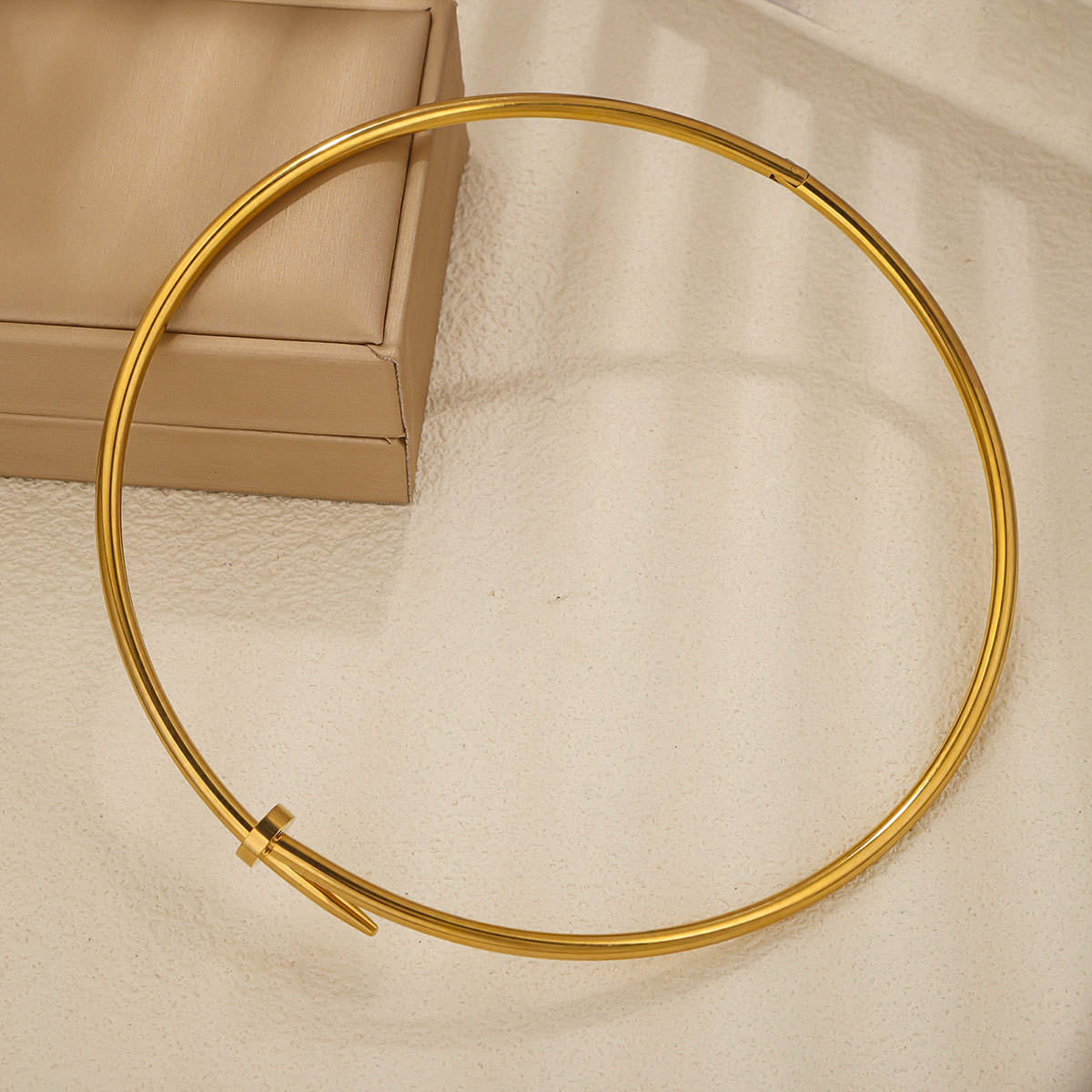 Golden Nail Choker