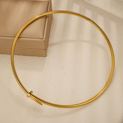 Golden Nail Choker