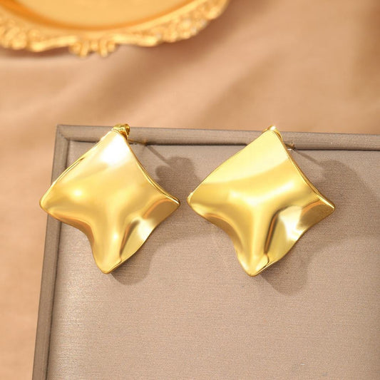 Abstract Kite Stud Earrings