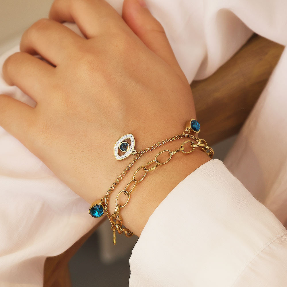 The Azure Gaze Bracelet