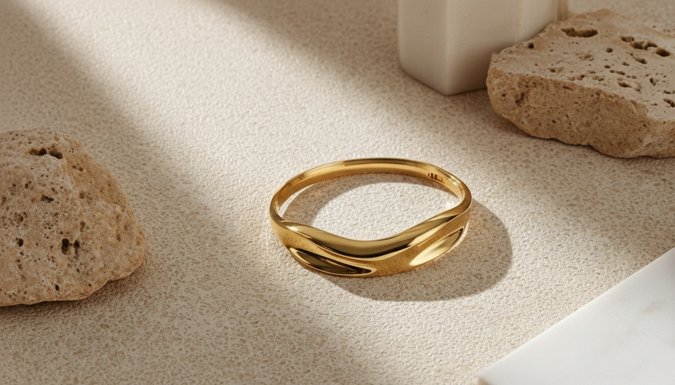 Abstract Flow Bracelet