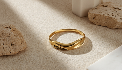 Abstract Flow Bracelet