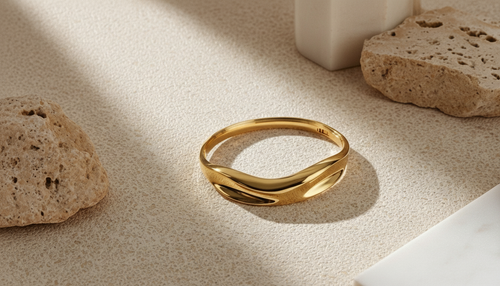 Abstract Flow Bracelet